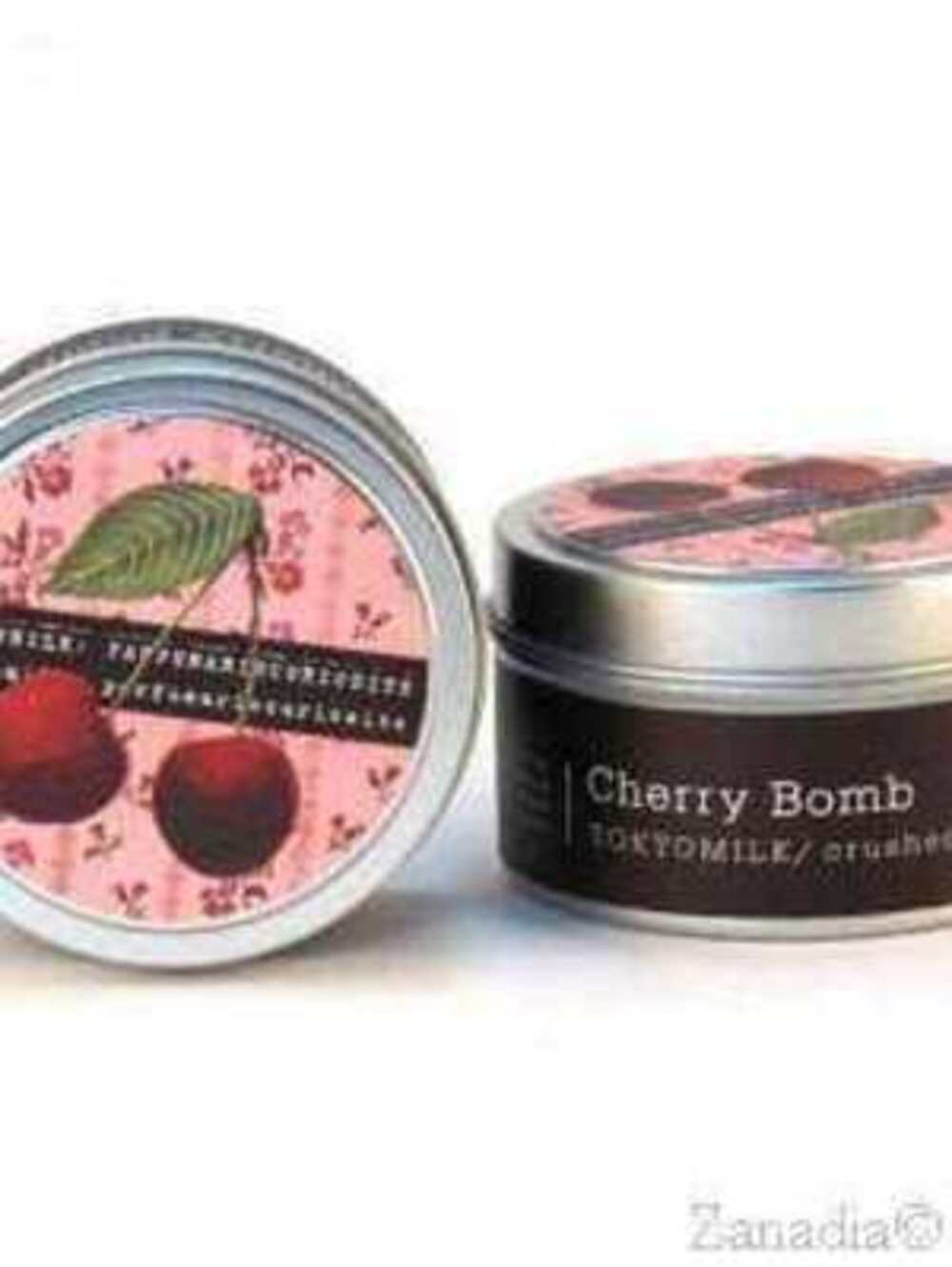 NEW TokyoMilk Cherry Bomb No 05 Candle Tin Crushed & distilled 4 oz